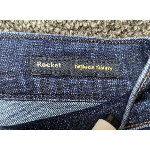 Citizens of Humanity Rocket High Rise Women's Skinny Jeans Size 31 Dark Blue - Picture 3 of 6